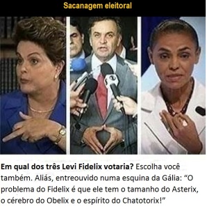 sacanagem eleitoral