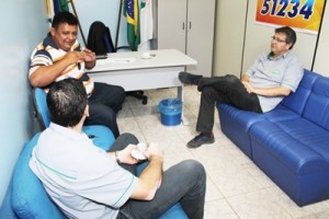 VISITA EMTU AO VEREADOR C. GOMES