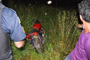 moto roubada com assassino