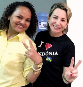 Cristina Dias e Jaqueline Cassol