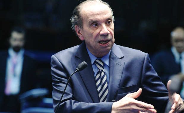 Aloysio Nunes foi vice na chapa presidencial do senador Aécio Neves (PSDB-MG)