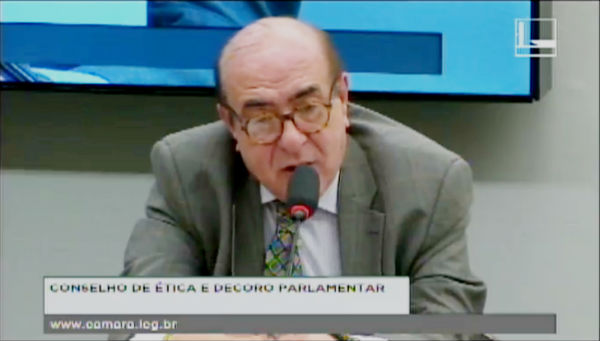 José Tadeu de Chiara, terceira testemunha arrolada pela defesa de Eduardo Cunha.