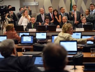 A Comissão Especial do Impeachment no Senado aprovou o parecer favorável à admissibilidade do processo de afastamento da presidenta DilmaAntonio Cruz/Agência Brasil