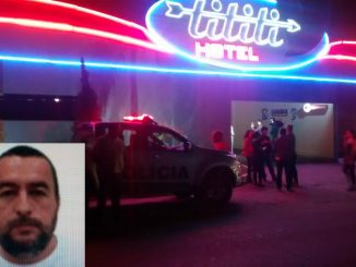 Entrada do motel Tititi, em Olinda, onde o corpo de Paulo César de Barros Morato foi encontrado