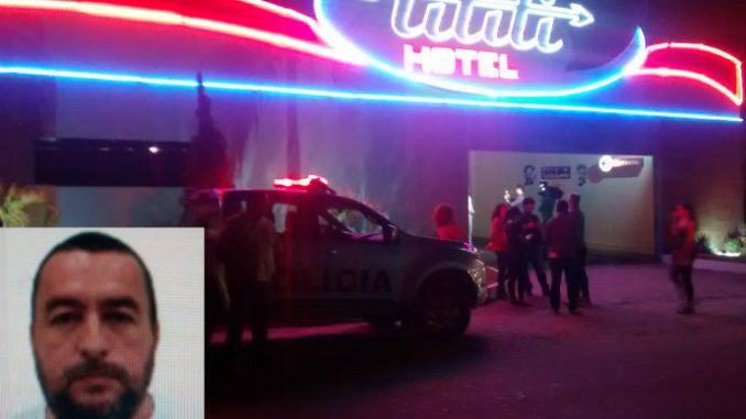 Entrada do motel Tititi, em Olinda, onde o corpo de Paulo César de Barros Morato foi encontrado