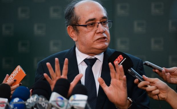 Questionado se as críticas se referiam à Procuradoria-Geral da República, Mendes disse que a declaração era destinada a qualquer envolvido com esse tipo de vazamento. "Quem estiver fazendo isto. Foto Elza Fiúza/ABr