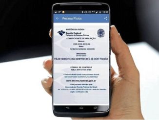 CPF no celular,