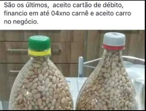 feijao caro