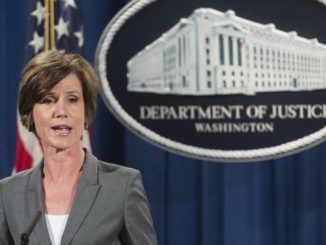 Sally Yates declarou que o Departamento de Justiça não defenderia a decisão de proibir a entrada nos Estados Unidos de refugiados e de pessoas procedentes de sete países muçulmanos