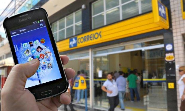 Correios opera com telefonia móvel