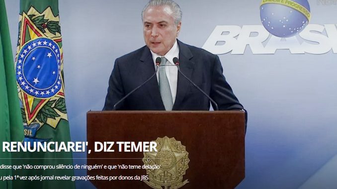 Segundo o presidente, a investigação do Supremo Tribunal Federal (STF) será território onde surgirão todas as explicações.