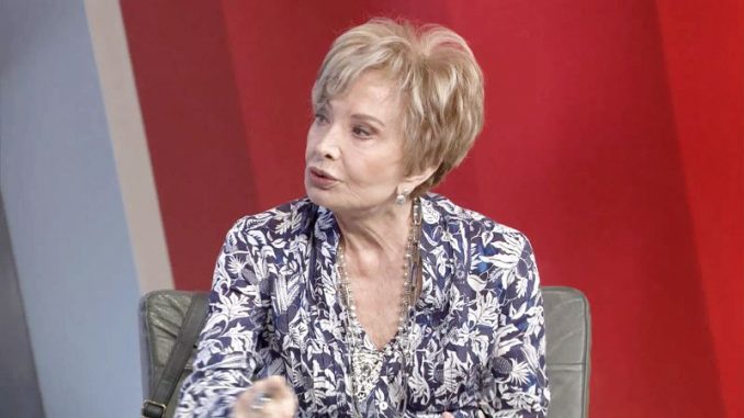 Glória Menezes teve melhora em quadro clínico (Foto: Reprodução/GloboNews)