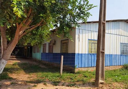 Atuais instalações da escola de ensinos fundamental e médio em Vilhena.