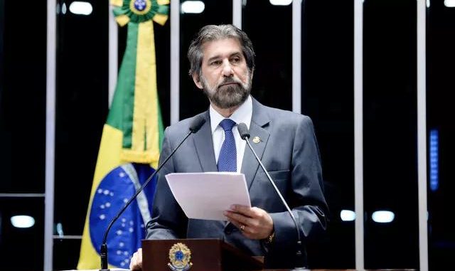 O senador Valdir Raupp (PMDB-RO) em sessão do Senado (Foto: Jefferson Rudy/Agência Senado)