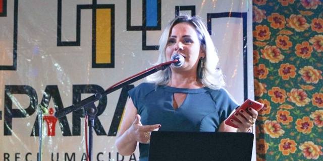Presidente da Fundação Cultural de Ji-Paraná Keila Barbosa