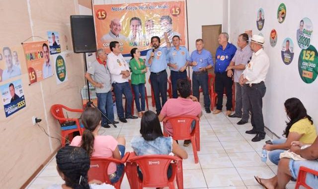 Raupp continua sua caminhada pelo interior do estado, conversando com a comunidade e reunindo lideranças.