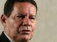 Vice-presidente da República, general da reserva Hamilton Mourão, lamenta decisão de Moro