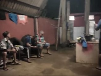 que se negaram a dizer quem gravou as imagens sobre a péssimas condições oferecidas aos mais de 150 fusionários da transportadora. Foto: Reprodução do Vídeo.