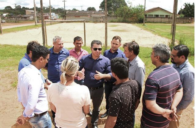 Marcos Rogério libera recurso para construção de uma UBS em Ouro Preto do Oeste. Foto - Edmilson Rodrigues