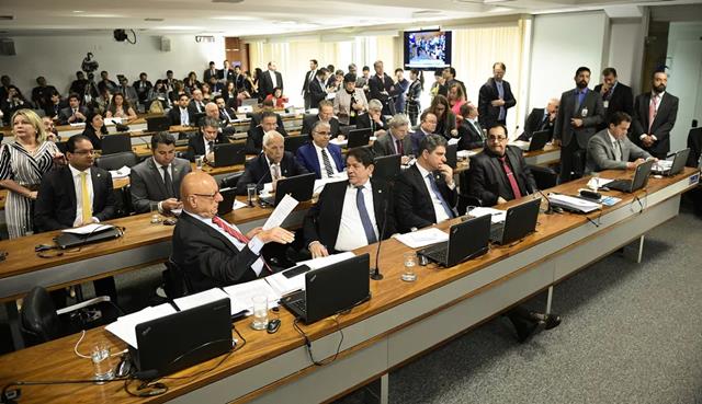 Voto em separado apresentado por Marcos Rogério buscava manter texto apresentado pelo presidente Jair Bolsonaro. Pedro França/Agência Senado