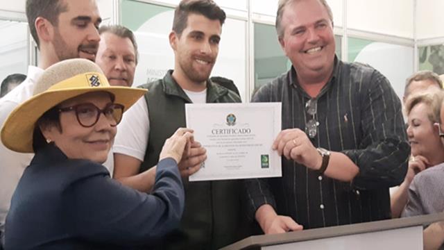 Tereza Cristina relatou que o Mapa está trabalhando para abrir novos mercados aos produtos brasileiros agrícolas