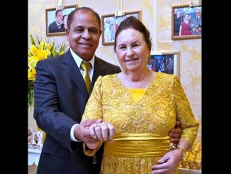 Pastor Sadraque Muniz e a esposa Irma Dinah Muniz