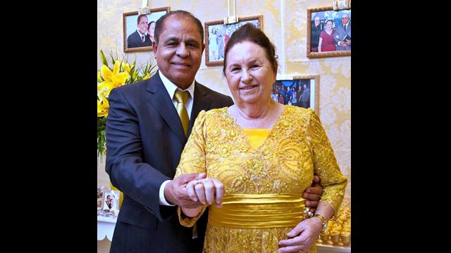 Pastor Sadraque Muniz e a esposa Irma Dinah Muniz
