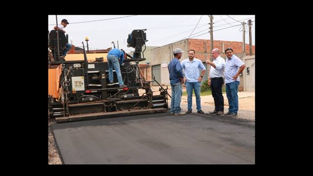 As obras foram vistoriadas pelo prefeito Marcito Pinto (PDT), em companhia do presidente da Câmara dos Vereadores, Affonso Cândido (DEM), do vereador Lorenil Gomes e do secretário de Obras, Cleberson Littig.