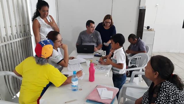 Estrangeiros em situação de risco acolhidos em Ji-Paraná