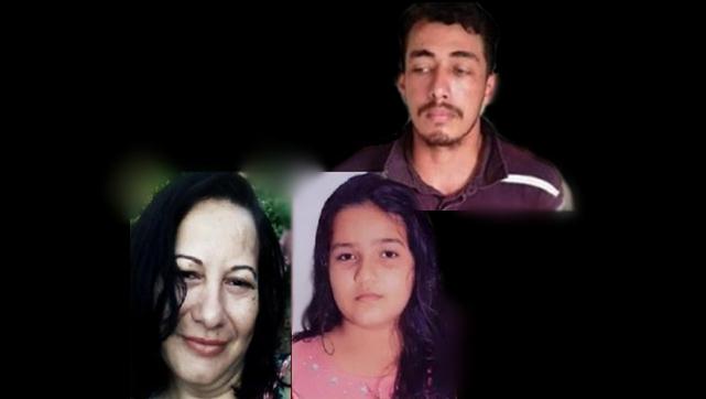 Preso monstro que decapitou menina 11 anos e matou a mãe dela