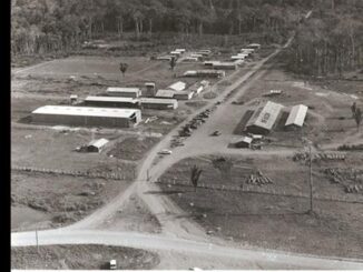 Tremores de Terra em Ouro Preto do Oeste são sentidos desde quando era projeto de colonização do Incra - vista parcial de Ouro Preto em 1971 - arquivo Assis Canuto.