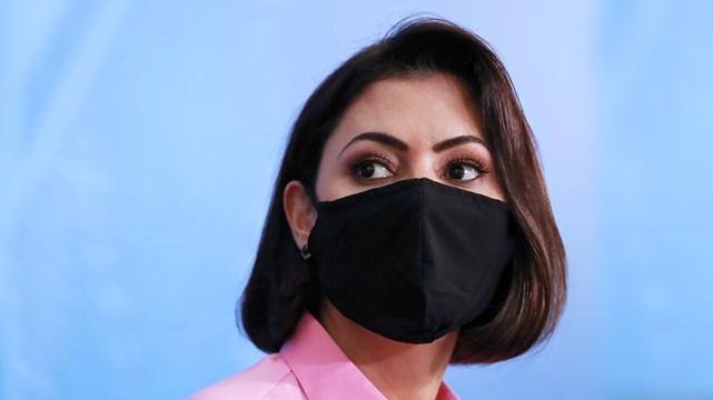 Michelle Bolsonaro está com Covid-19