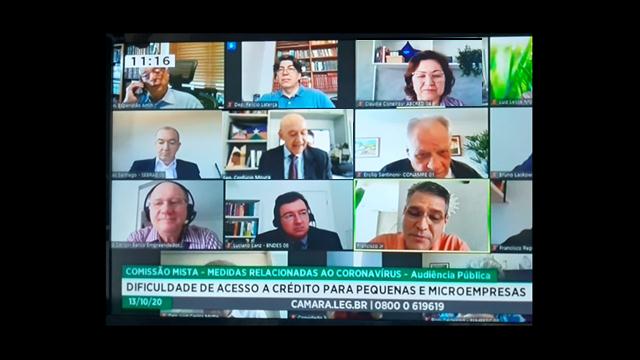 Comissão da Covid-19, com apoio do Sebrae, irá buscar projetos para atender microempreendedores, afirma Confúcio