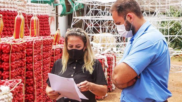 Decoração natalina será acionada antes do aniversário de Ji-Paraná