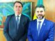 Bolsonaro e Marcos Rogério