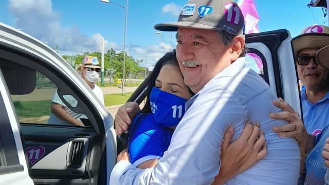 Cristiane Lopes (PP) e Pedro Mancebo (Prós) formaram a dobradinha na disputa pela prefeitura de Porto Velho.