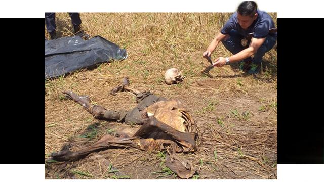 Ossada humana encontra por uma mulherquando fazia colheira de tucumã na zona rural de Porto Velho.