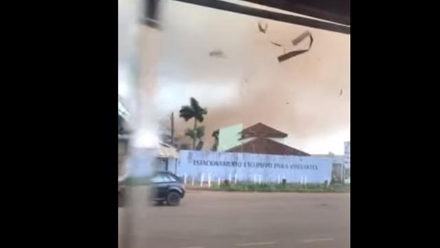 Vendaval em Porto Velho