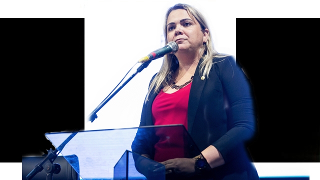 Cláudia de Jesus: - "meu mandato é uma ferramenta de fazer políticas públicas"