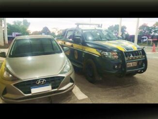 Recuperado em Pimenta Bueno carro roubado no Rio de Janeiro