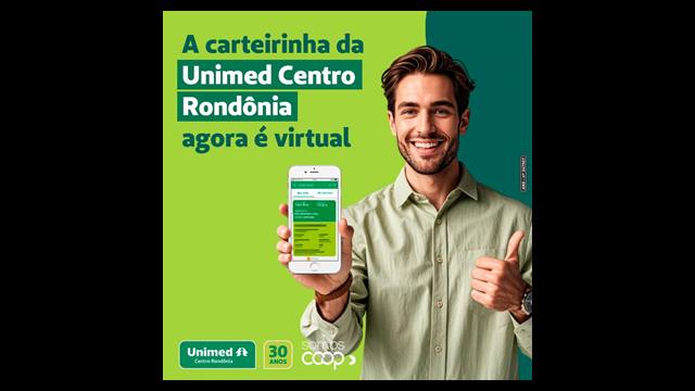 A Unimed Centro Rondônia está inovando para você com a Carteirinha virtual, veja como obter a sua: