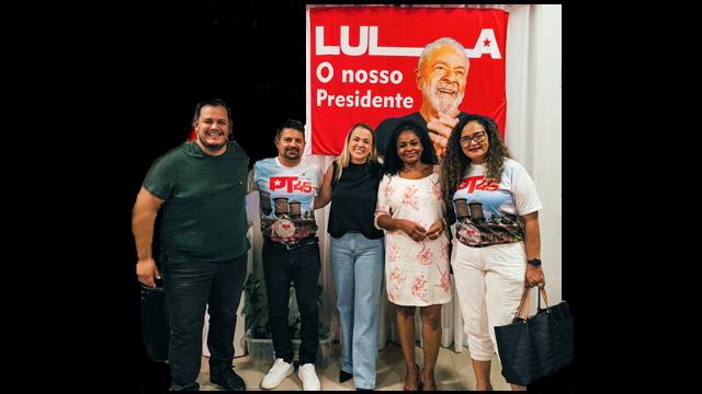 Cláudia de Jesus celebra 45 anos do PT com militância em Cacoal
