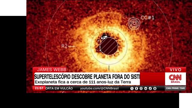 Telescópio espacial James Webb descobre Exoplaneta