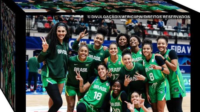 Brasil fecha primeira fase da AmeriCupW com 100% de aproveitamento