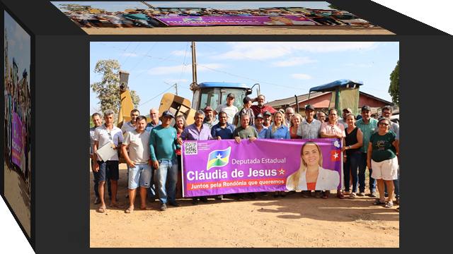 Cláudia entrega tratores e equipamentos para agricultores de Ouro Preto 