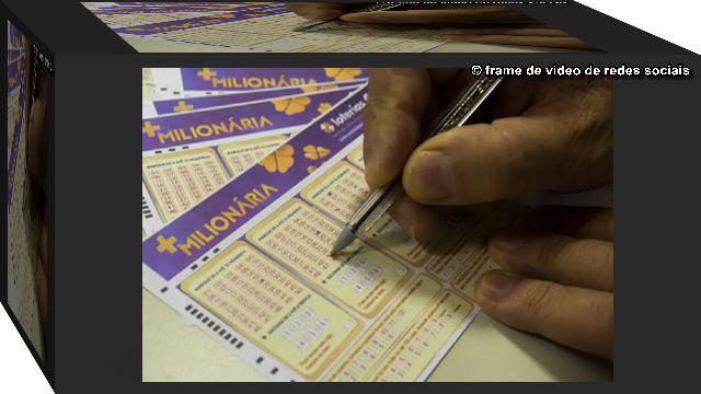 Hoje Mega-Sena R$ 80 milhões e a + Milionária R$ 165 milhões 