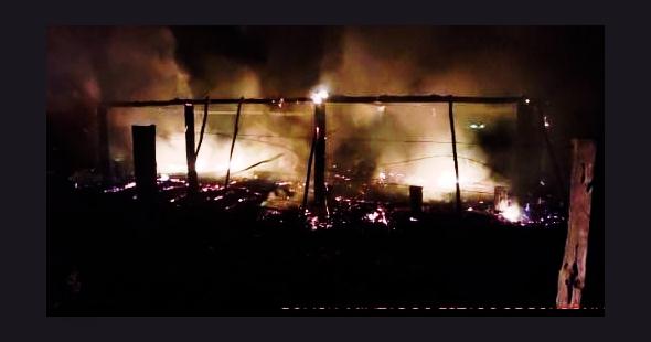Denunciado incêndio criminoso em aldeia Puruborá 