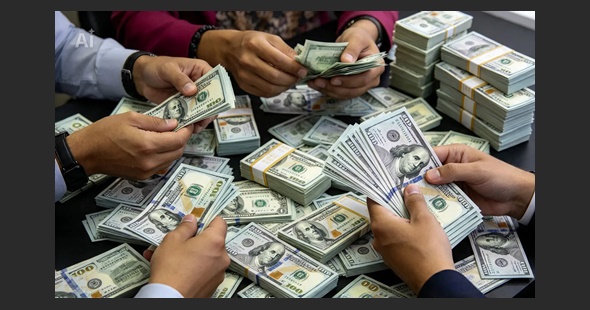 Cotação do dólar, desempenho da bolsa brasileira e valorização do petróleo no mercado financeiro.